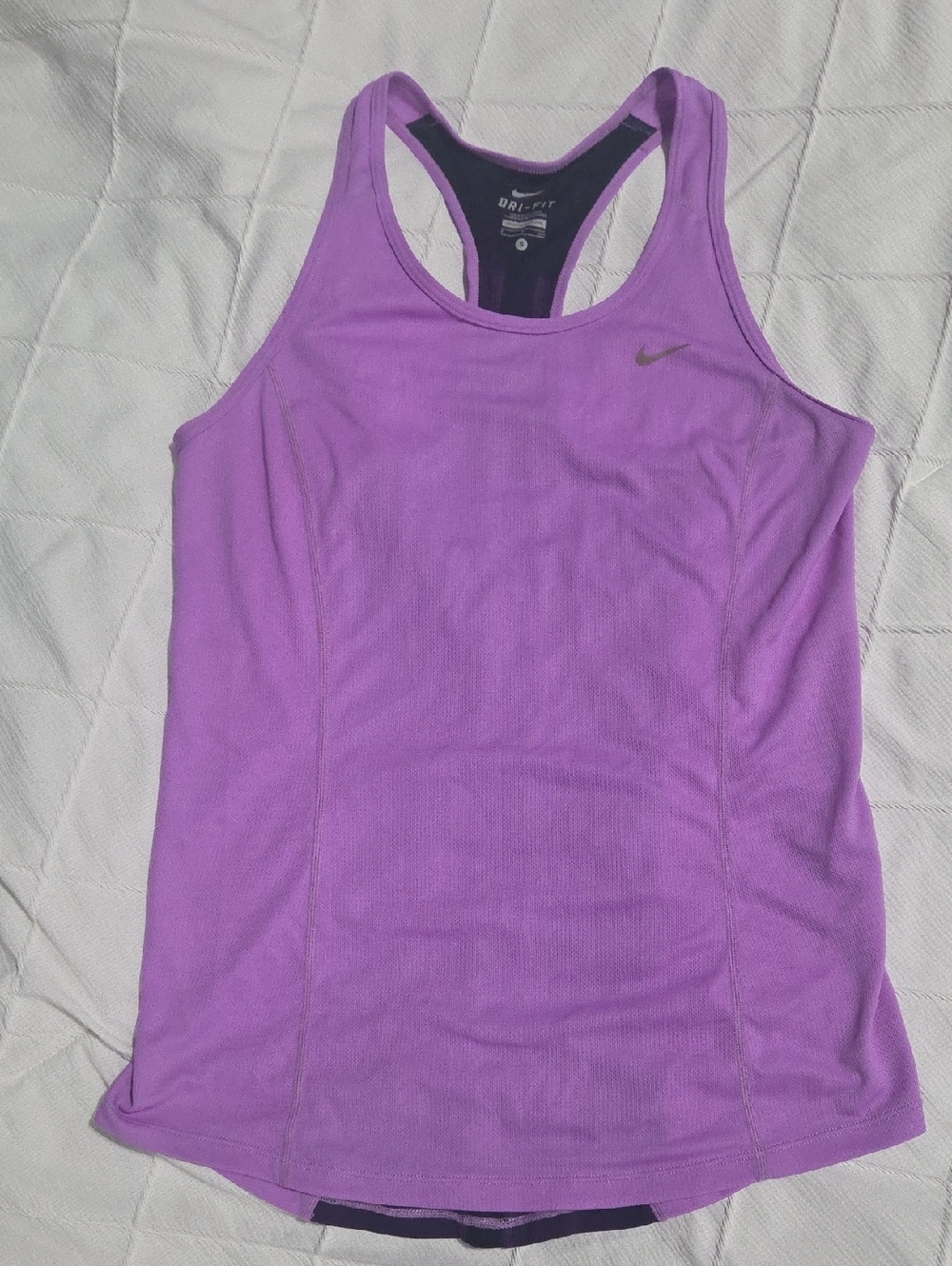 Nike Purple Racerback Performance Tank Top Sz Small